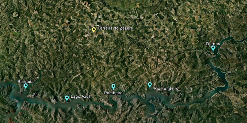 Inicío Percursos Canoagem