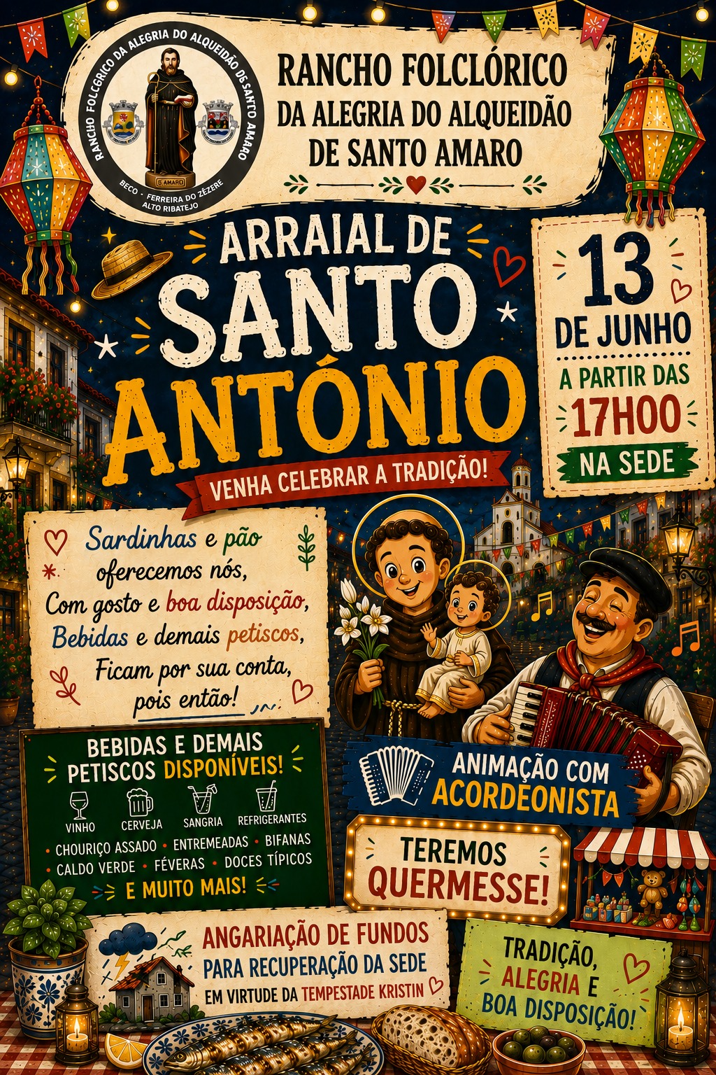 arraial santo antonio programa