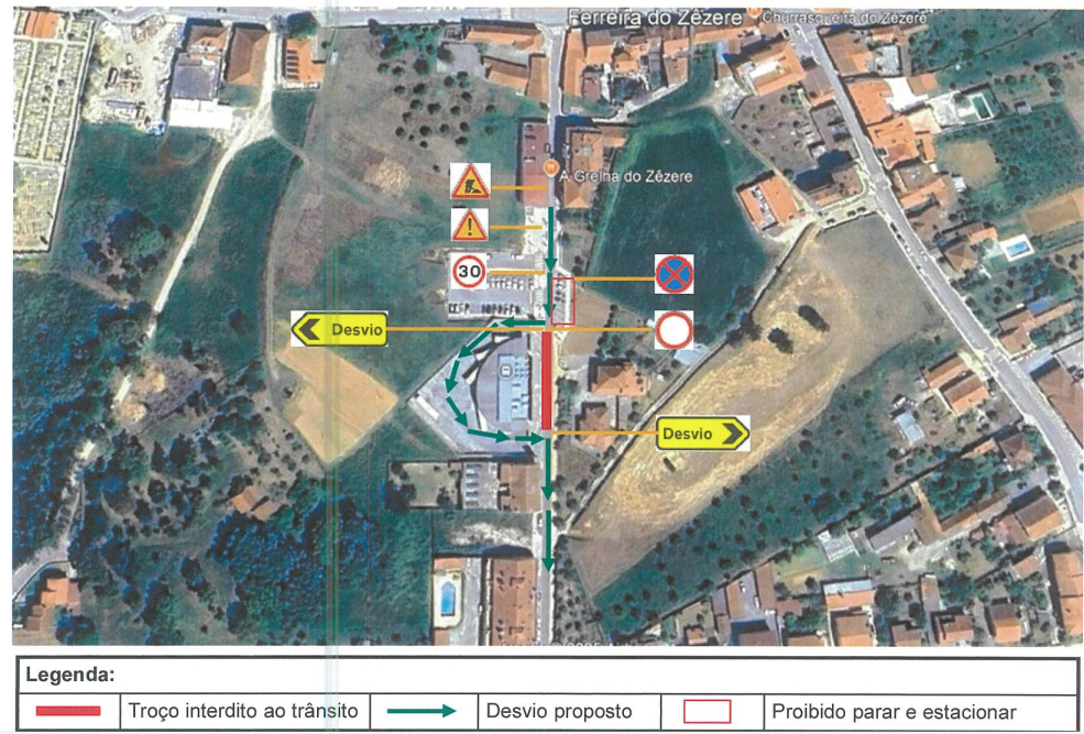 Reparação na Rua Maria Vasques