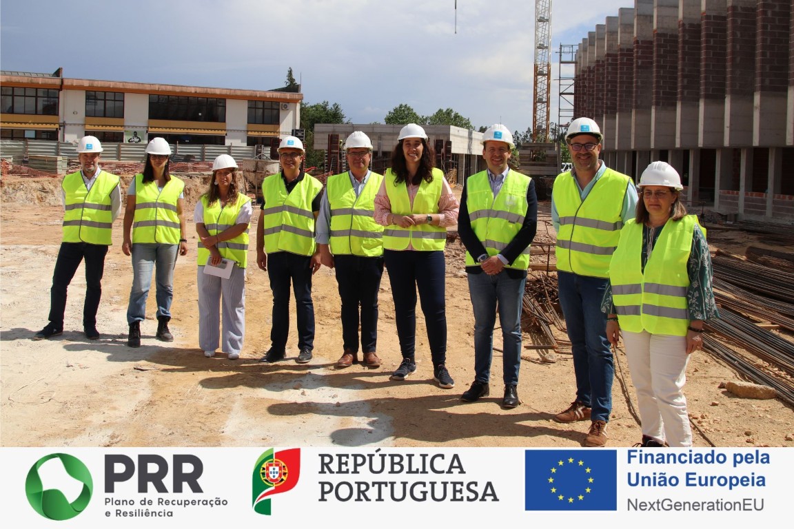 Visita a obras estruturantes do Concelho