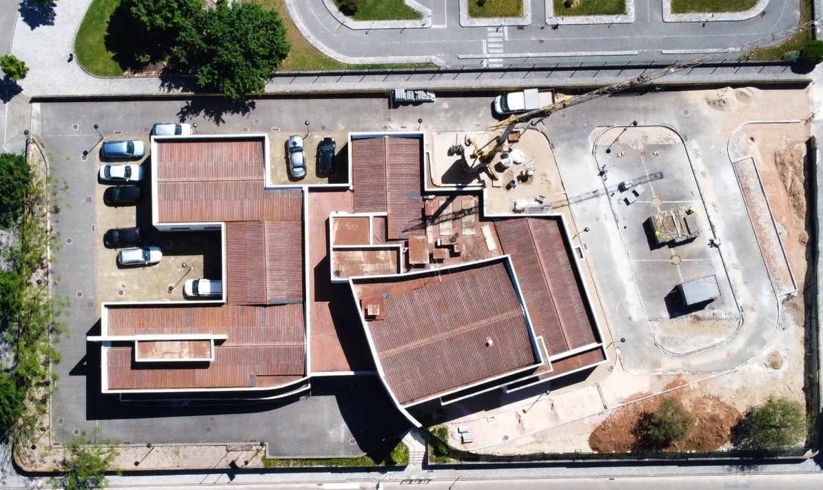 Remoção de Amianto no Centro de Saúde