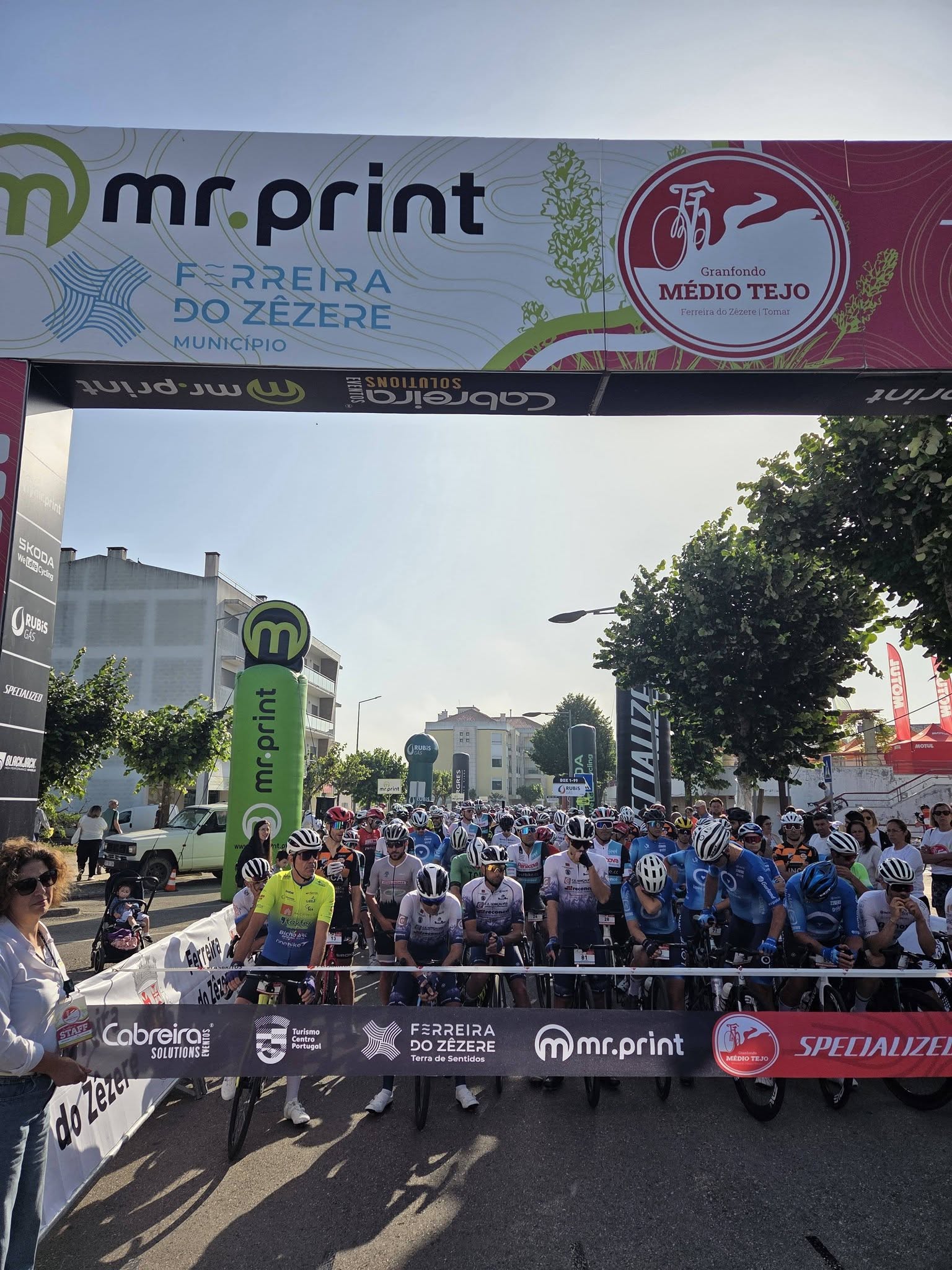 Mais de 1500 ciclistas no Granfondo em Ferreira do Zêzere