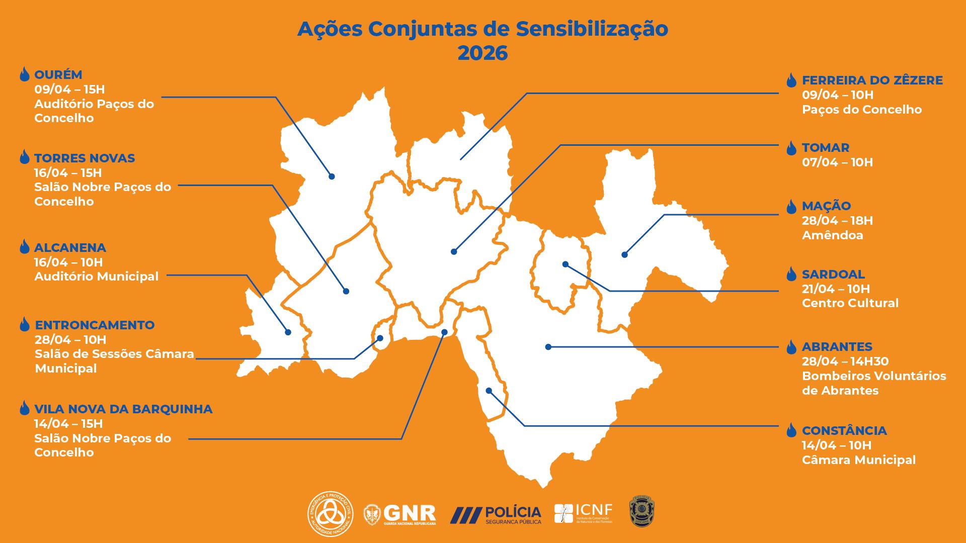 Ferreira do Zêzere acolhe sessão do DECIR 2026