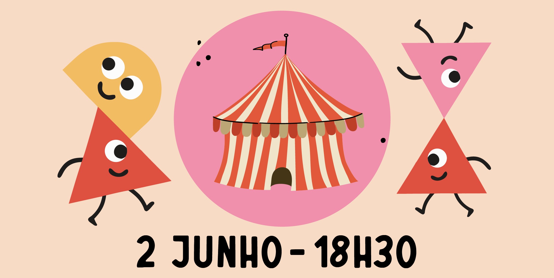 Espetáculo gratuito do Circo Marisol