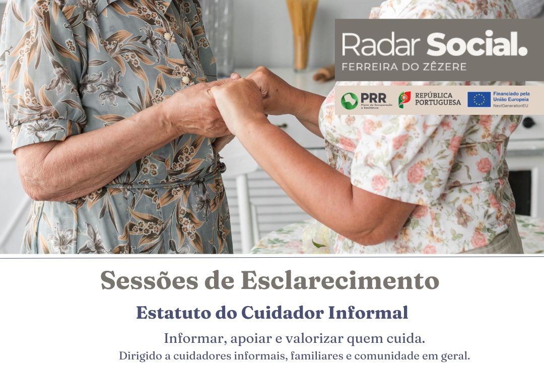 Sessões de informação - Estatuto do Cuidador Informal