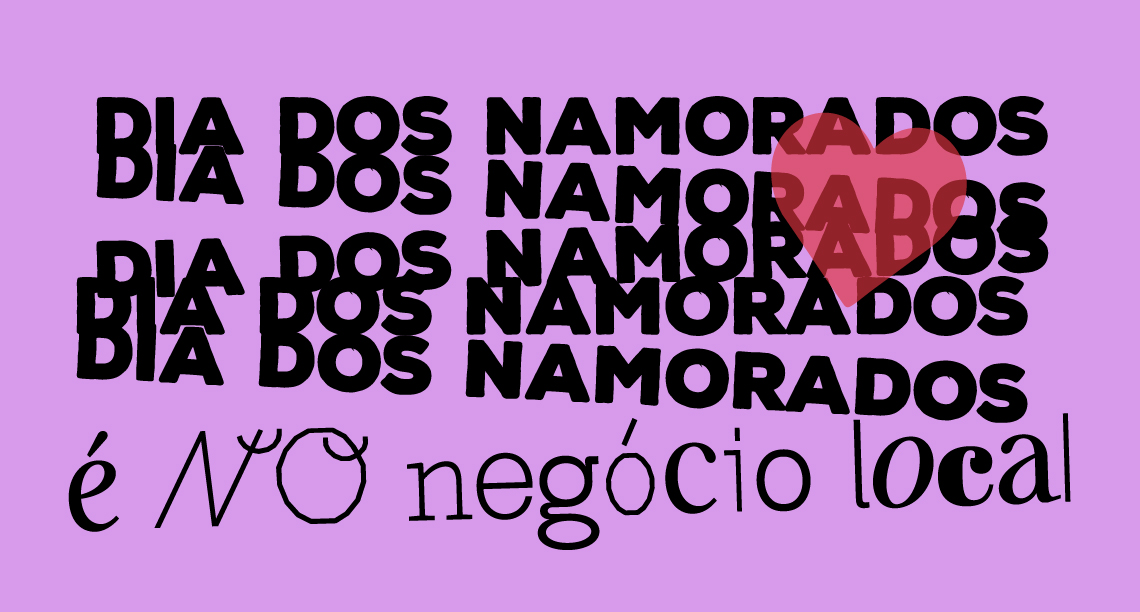 Dia dos Namorados é no Comércio Local