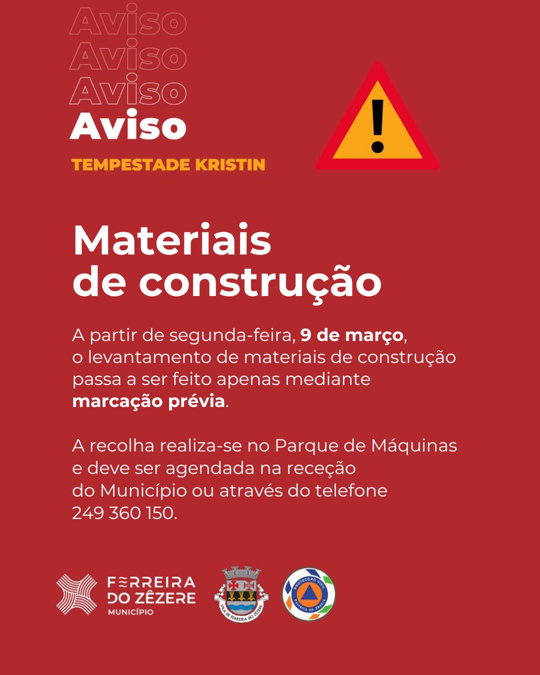 Recolha de Materiais de construção