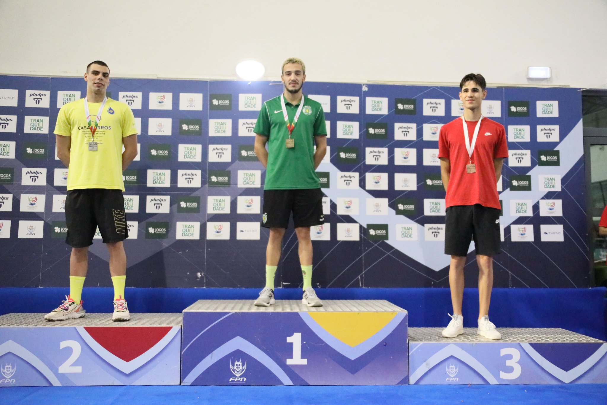 Ricardo Santos Bronze nos Campeonatos Nacionais de Natação