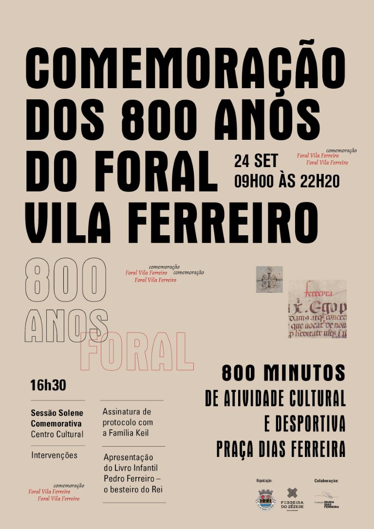 800 Anos do Foral Vila Ferreiro