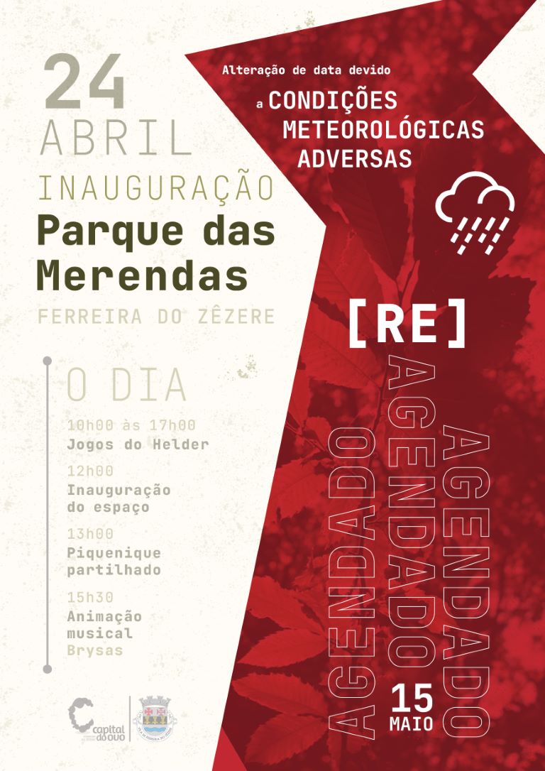 Adiamento da inauguração do Parque de Merendas