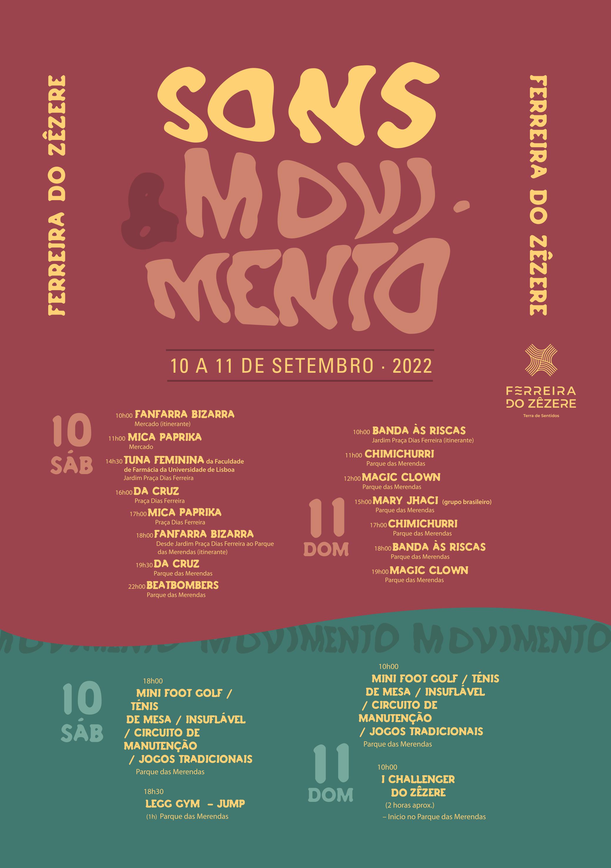 Sons &amp; Movimento em Ferreira do Zêzere