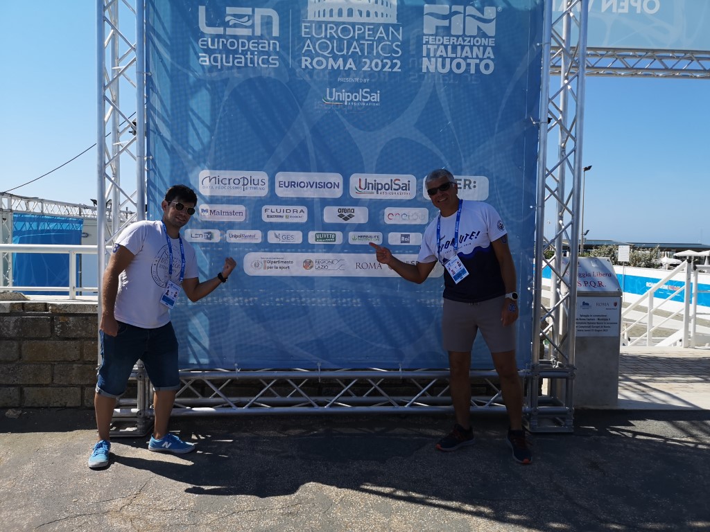 Nadadores da Casa do Povo no Campeonato da Europa