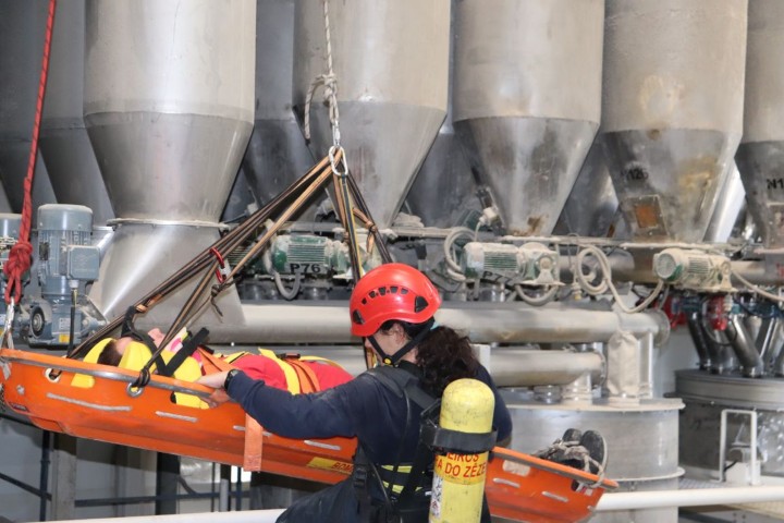 Exercício de Proteção Civil na Rações Zêzere
