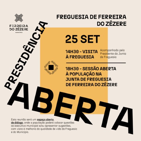Presidência aberta na freguesia de Ferreira do Zêzere