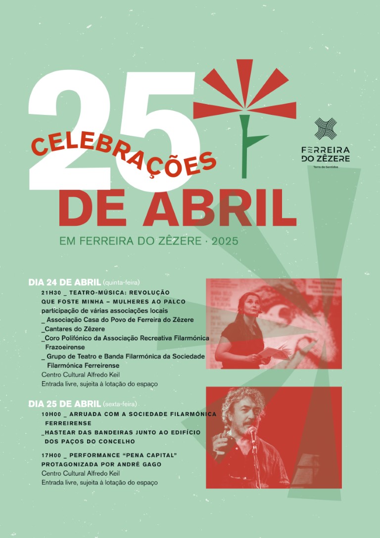 comemorações do 25 de abril