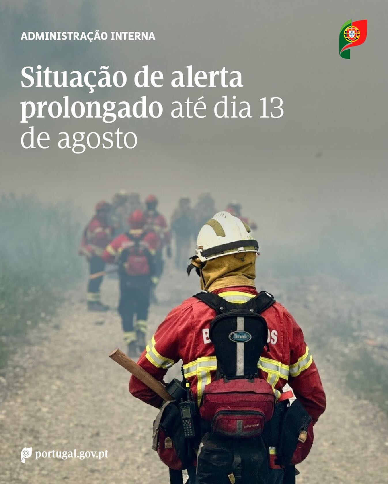 Prolongamento da situação de alerta