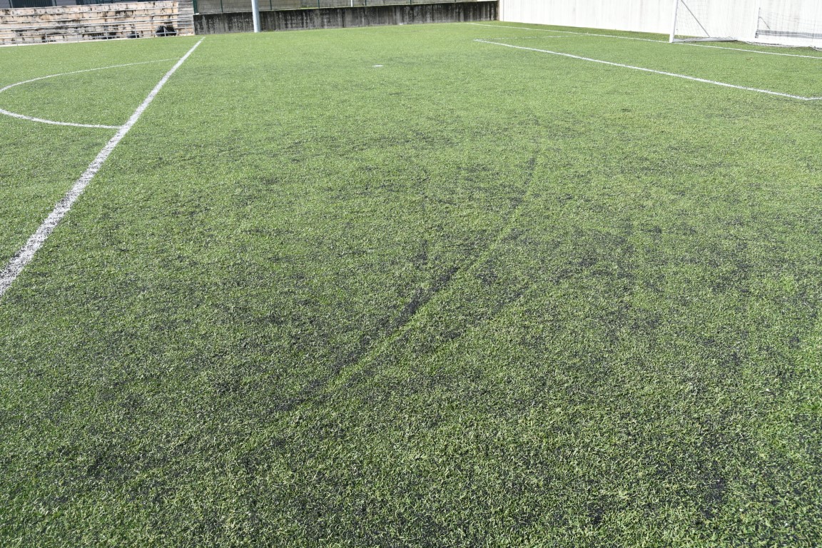 Atos de vandalismo em espaços públicos