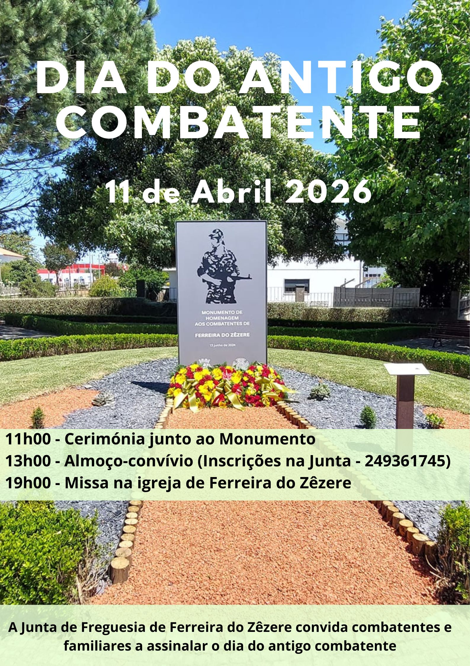 dia do antigo combatente 2026