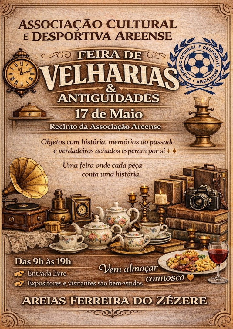 velharias areias