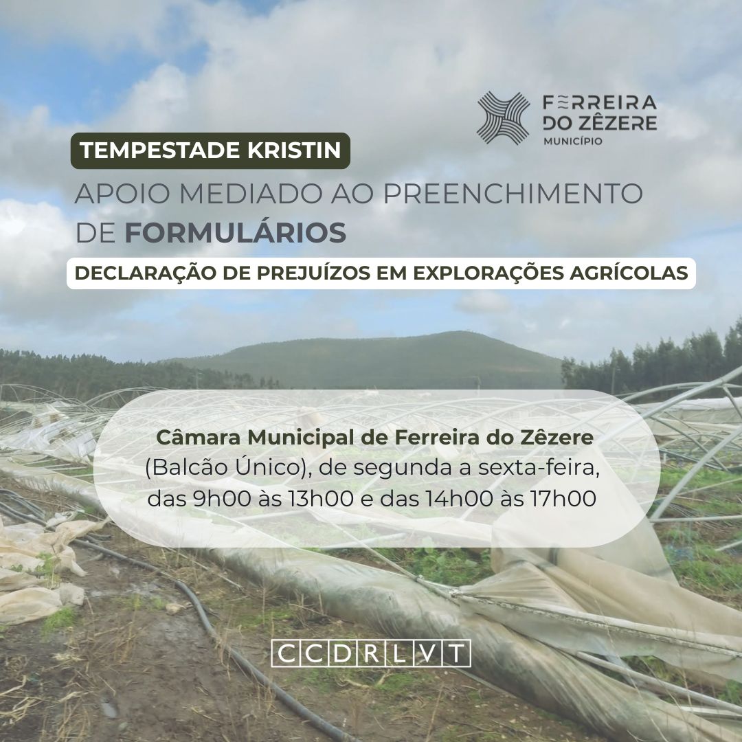 Declaração de prejuízos em explorações agrícolas