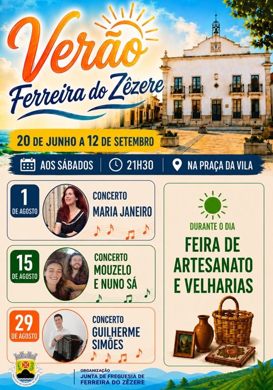 verão ferreira do zêzere agosto