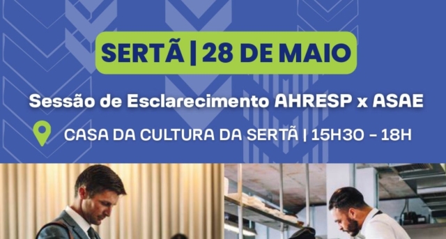 Sessão Esclarecimento AHRESP x ASAE